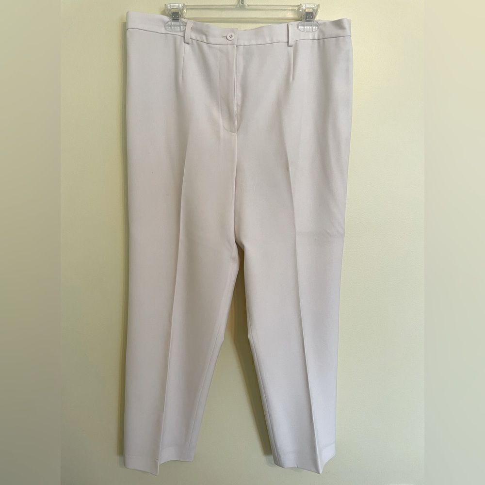 Vintage Bay Studio Women’s White Dress Pants Size 14P Workwear